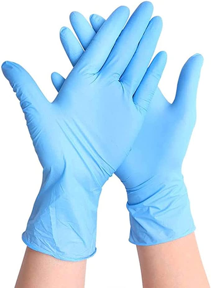 Guanti in nitrile blue confezione da 100 Misura M