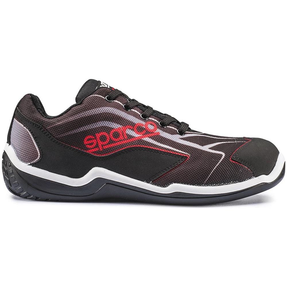 SCARPE SPARCO TOURING S1P SIZE 41 COLORE NERO-ROSSO