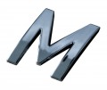 1 PZ. DI CORA 3D LETTERA "M"