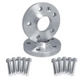 2 distanziali alluminio 16mm 5x114,3 mozzo 67,1 con bulloneria