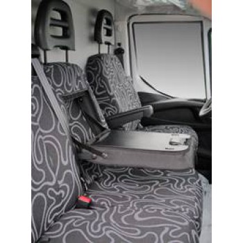 81227 FODERE SU MISURA IVECO DAILY ANNO 2014 > COLORE NERO SENZA APPOGGIATESTA