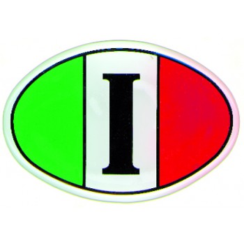 ADESIVI STEMMA OVALE ITALIA