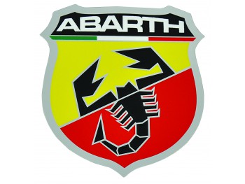 ADESIVO ABARTH 3D