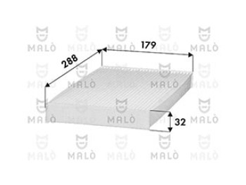 AKRON-Filtro, Aria abitacolo