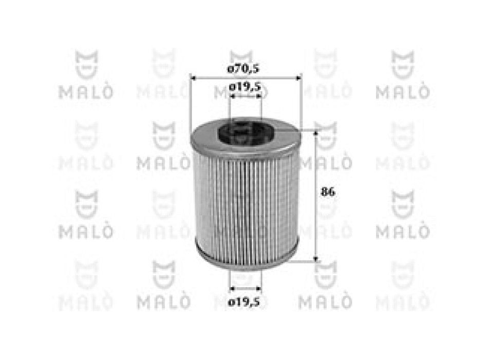 AKRON-Filtro carburante