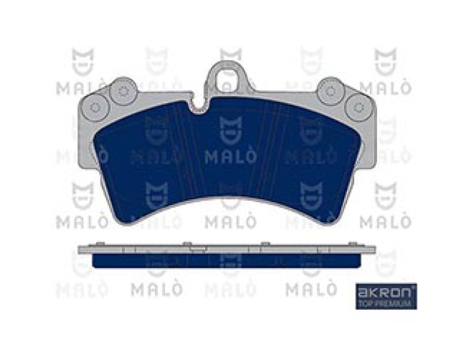 AKRON-Kit pastiglie freno, Freno a disco