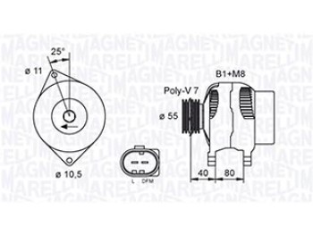 ALTERNATORE FIAT Ducato