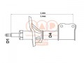 AMMORTIZZATORE ANTERIORE DX GAS
