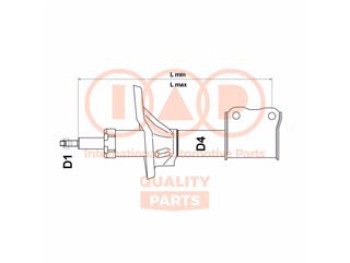 AMMORTIZZATORE ANTERIORE DX GAS