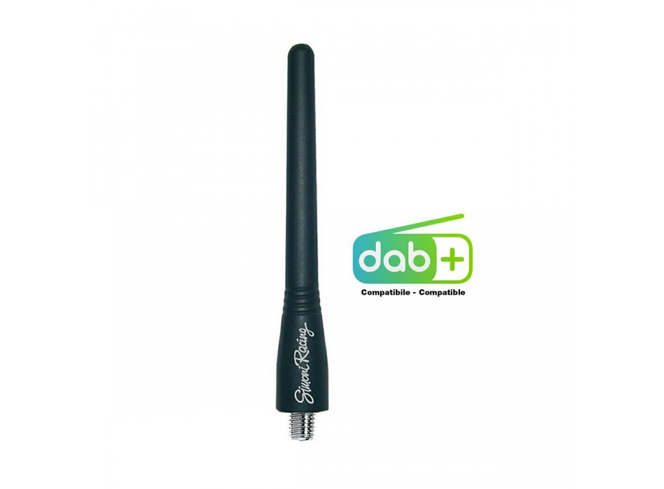 Antenna Evo Rubber 10,5 cm gomma nera