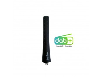 Antenna Rubber 8 cm gomma nera