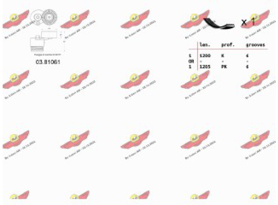 Auxiliary Belt Kit