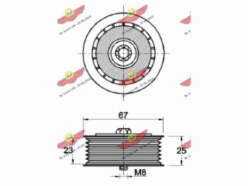 Auxiliary Belt Tensioner