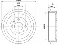 Brake Drum FIAT IDEA, PUNTO, LANCIA MUSA