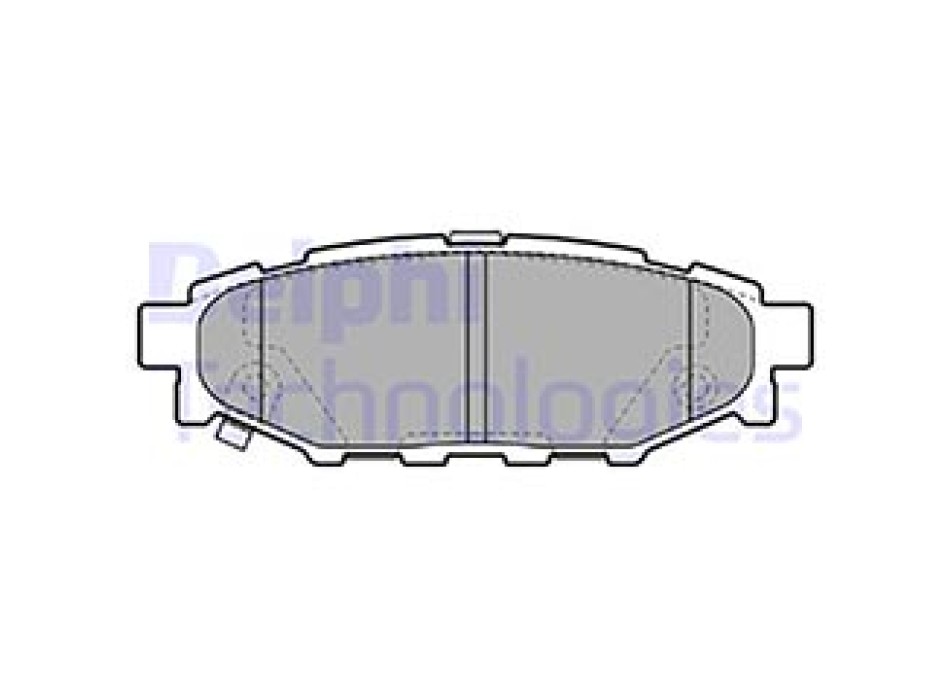 BRAKE PAD AXLE SET