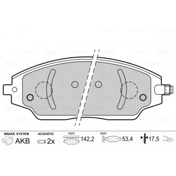 BRAKE PADS CHEV Aveo (T300) 03/11> FR