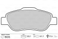 Brake pads FIAT Panda fr