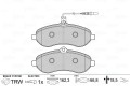 BRAKE PADS FIRST CIT JUMPY II 01.07> FR
