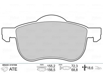 brake pads VOLVO S60