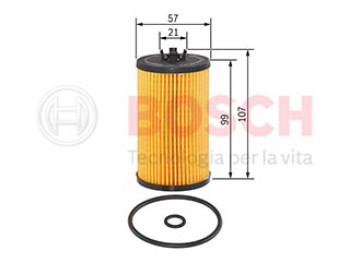 CARTUCCIA FILTRO OLIO