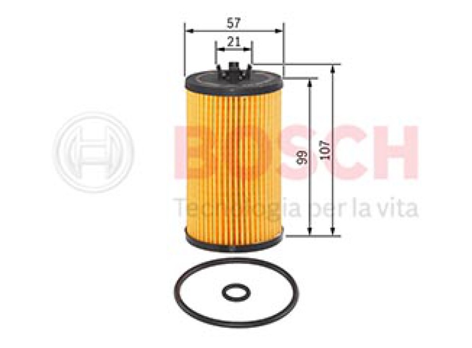 CARTUCCIA FILTRO OLIO