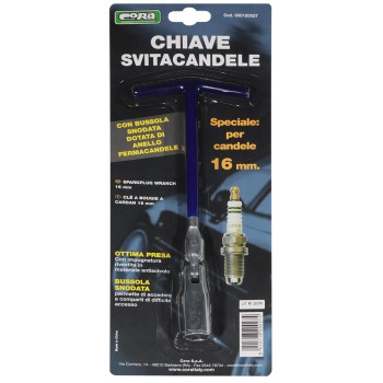 CHIAVE SVITACANDELE 16 MM