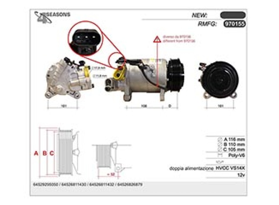 CMP Rem BMW serie 2/X1/X2/X3/X4 14d/16d/18/18d/2