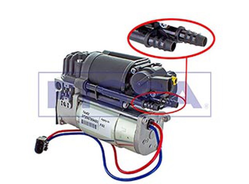 Compressore sospensione pneumatica
