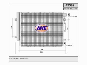 Cond. KIA Sorento 2.5CRDi/3.3 08.02-12.11