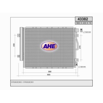 Cond. KIA Sorento 2.5CRDi/3.3 08.02-12.11