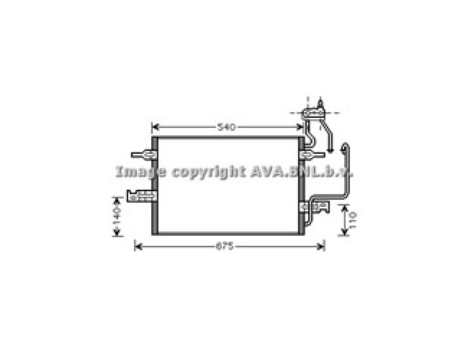 Cond. Meriva 1.6* / 1.7 DTi 04/03-