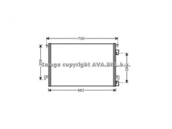 Cond. OPEL Vectra C / Signum D 02-