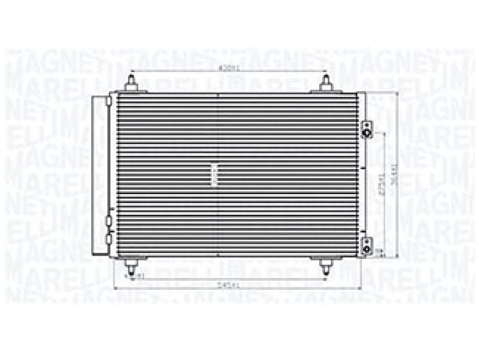 CONDENSATORE CITROÃ‹N C4 I (LC_) 1.6 HDi