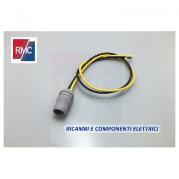 CONNETTORE PORTALAMPADE T10 GOMMA MOTOCICLI