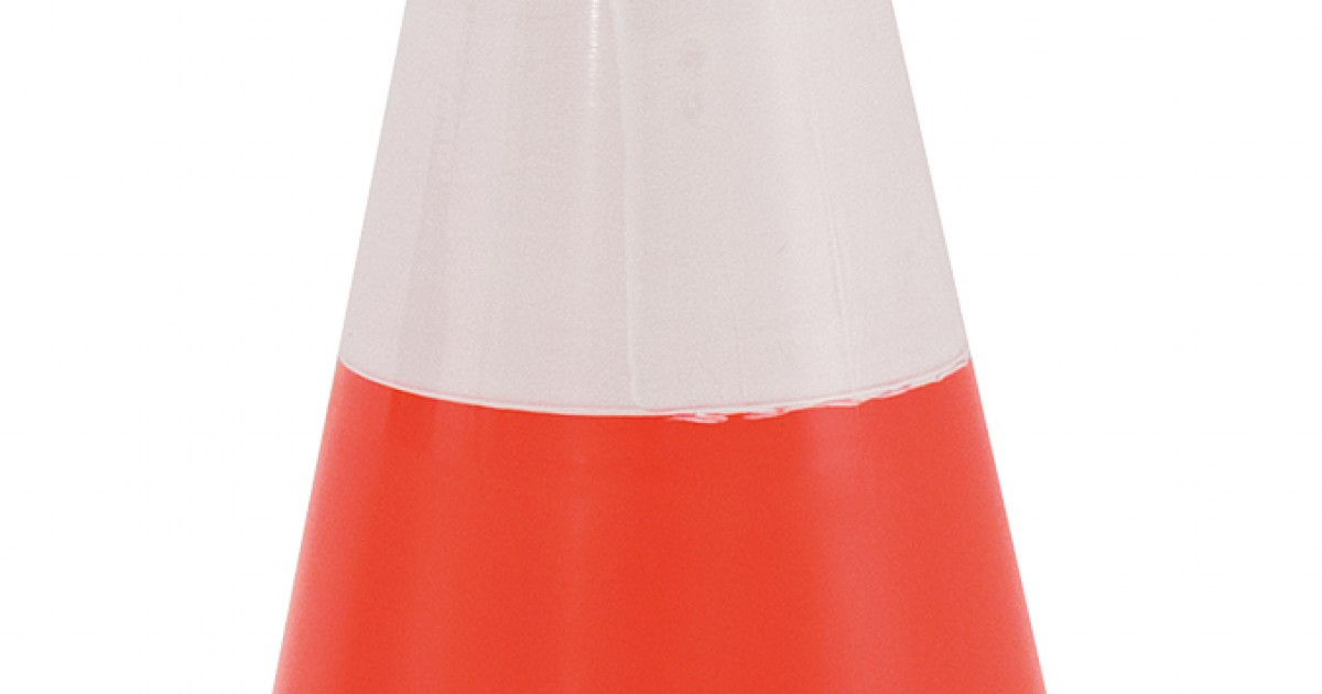 CONO SPARTITRAFFICO SEGNALETICO IN POLIETILENE CM 53 BIRILLO STRADALE (33822 - Foto 2