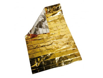Coperta isotermica oro/argento - 160x210 cm