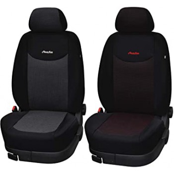 COPRISEDILI ANTERIORI MODELLO TANGO COLORE NERO-ARGENTO