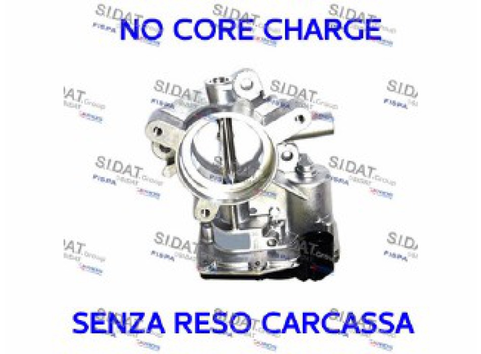 Corpo farfallato iniezione