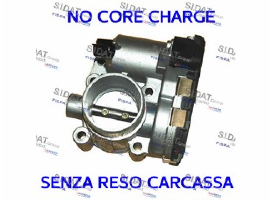 Corpo farfallato iniezione