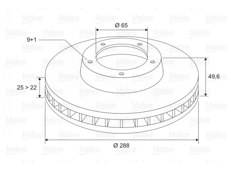 disc x1 VAG Eos A3 front