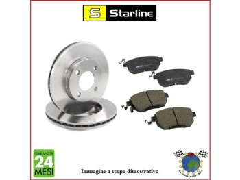 Dischi freno 2 pz e pastiglie freno Opel Zafira 1.6  anno 2007