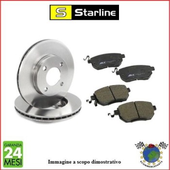 Dischi freno 2 pz e pastiglie freno Opel Zafira 1.6  anno 2007