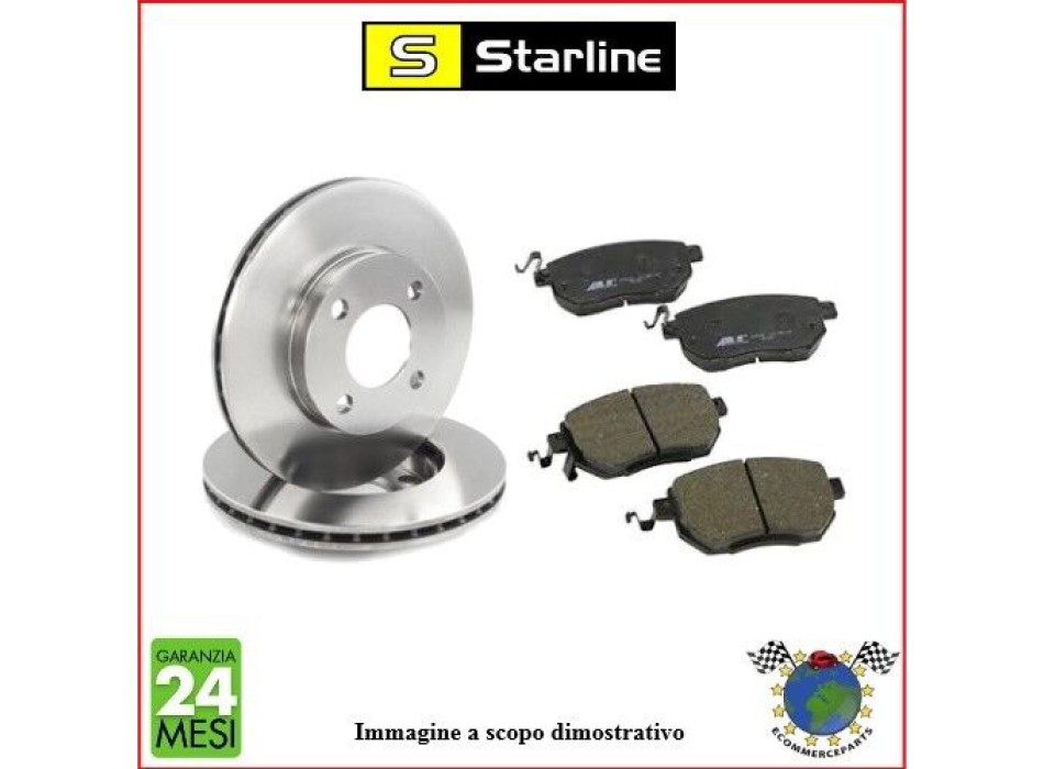 Dischi freno 2 pz e pastiglie freno Opel Zafira 1.6  anno 2007