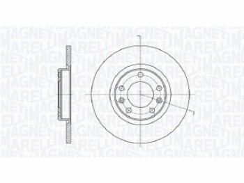 Disco freno CITROEN BERLINGO