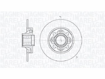 Disco freno CITROËN C4 II