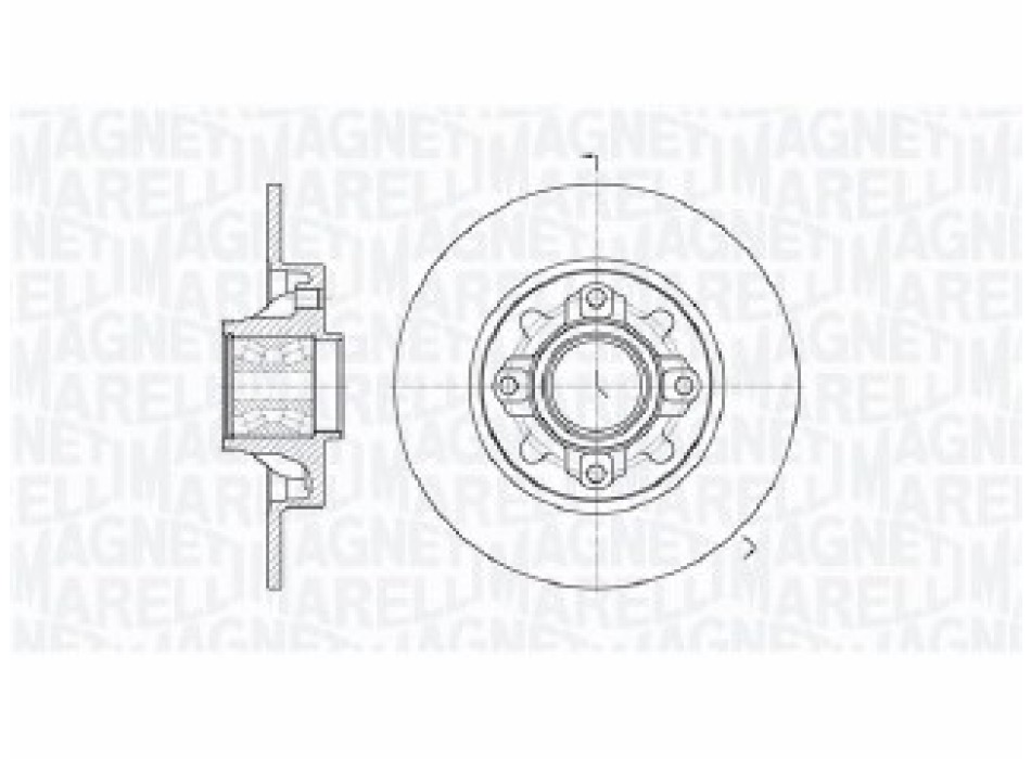 Disco freno CITROËN C4 II