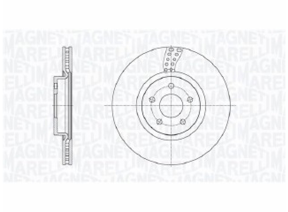 Disco freno FORD TOURNEO