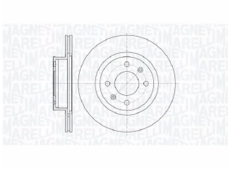 Disco freno HYUNDAI i10