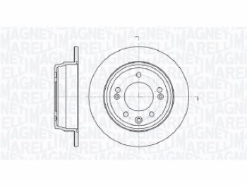 Disco freno HYUNDAI i30, KIA Ceed