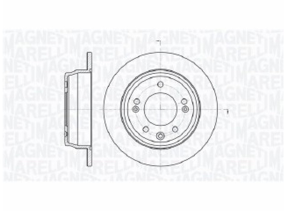 Disco freno HYUNDAI i30, KIA Ceed